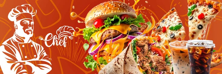 Flame & Co. Pizza banner